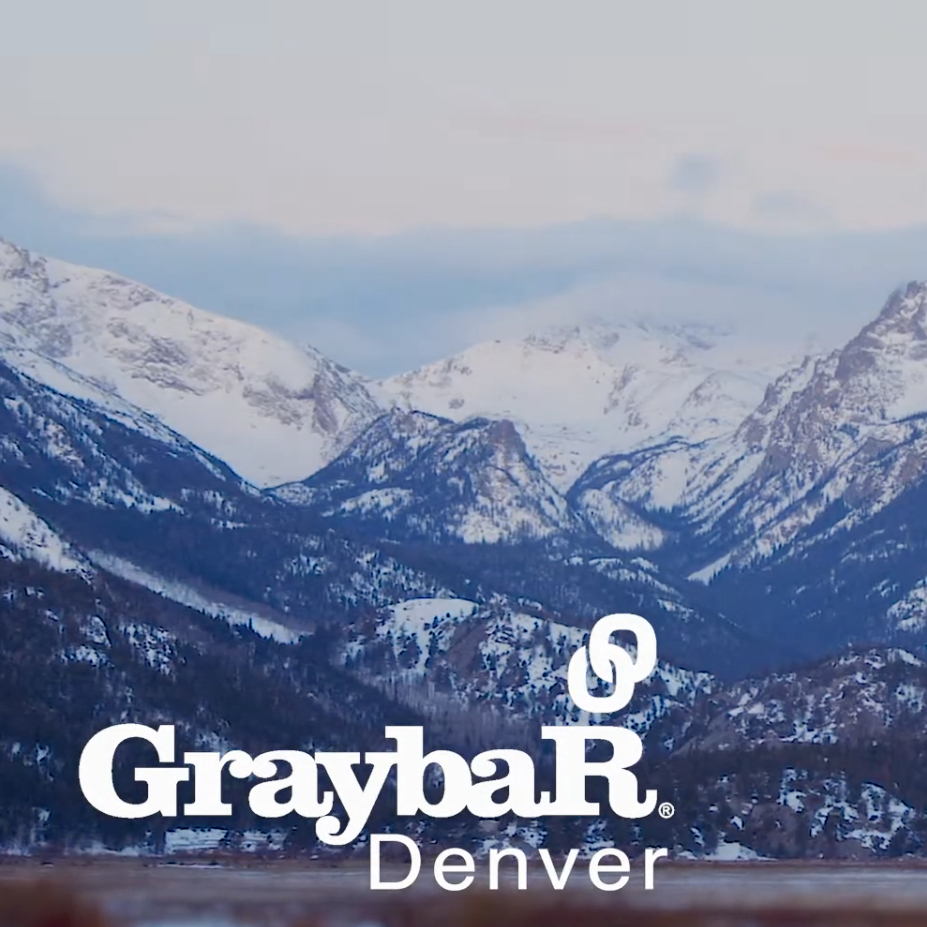 drone view of mountain range